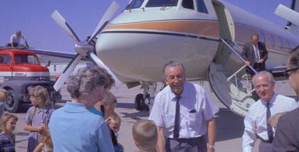 El dueño de Walt Disney aportó sus propias ideas para el diseño del jet