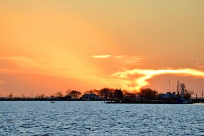 El eclipse movilizó a la localidad de Junín