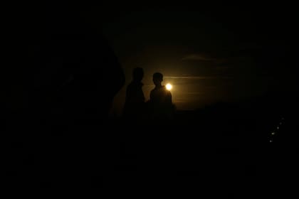 El eclipse parcial visto desde Mar del Plata