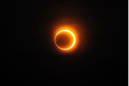El eclipse solar anular se caracteriza por su "anillo de fuego"