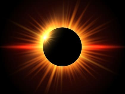 El eclipse solar solo será visible parcialmente en el extremo sur de la Argentina, este martes 17 de febrero