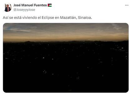 El eclipse solar sorprendió a los usuarios