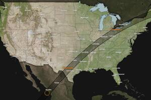 El mapa interactivo de la NASA que te muestra si el fenómeno celestial pasará por tu ciudad