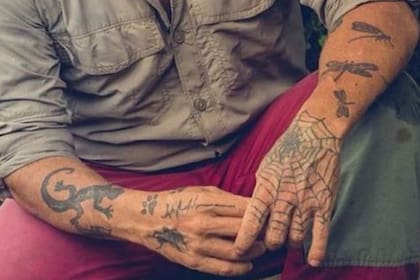El ecólogo llevaba su pasión por la naturaleza tatuada en la piel