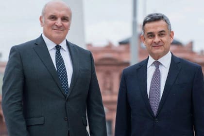 Espert y su compañero de fórmula en 2019, Luis Rosales