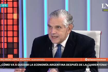 Para López Murphy la Argentina tiene un problema institucional, de representación política y cultural