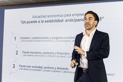 El economista Santiago Bulat.