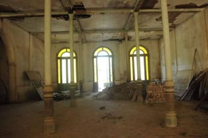 El Eden Hotel quedó completamente devastado tras 25 años de abandono