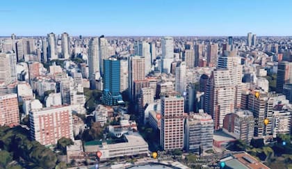 El edificio proyectado