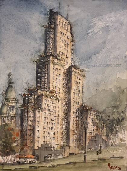 El edificio Kavanagh.