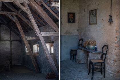 “El edificio antiguo anexo de la iglesia nos permitió encontrar todavía frente a ella restos de la Edad Media".