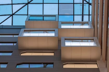 El edificio conserva el subsuelo donde se ubican las cajas de seguridad