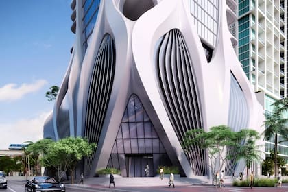 El edificio cuenta con amenities como sky lounge, un helipuerto y un centro acuático