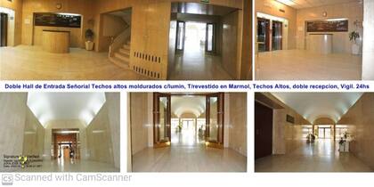 El edificio cuenta con dos accesos señoriales, amplios espacios de oficina, privados configurables, salas de reuniones y un balcón corrido con vista a la Av. Roca