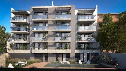 El edificio "cuenta con una terraza verde, un jardín vertical de ocho metros de altura y un jardín en el que plantamos dos fresnos adultos y otras especies para generar un pulmón verde”