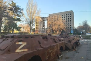 El edificio de la Administración Regional de Mykolaiv