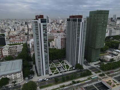 El edificio donde vive Cardini junto a Ornella Calvete, en la calle México al 55, de la ciudad de Buenos Aires