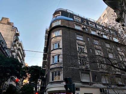 El edificio donde vive Cristina Kirchner