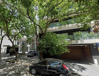 El edificio donde vivía Zalazar, en Palermo