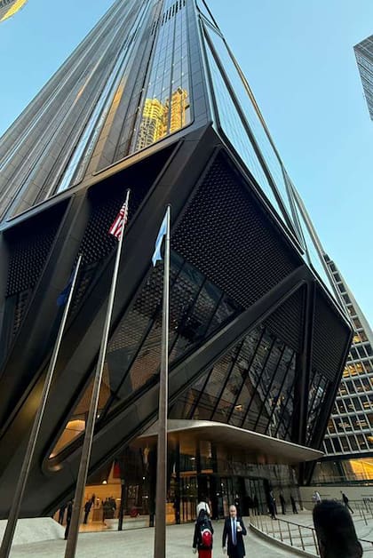 El edificio en Nueva York