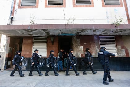 El edificio está ubicado en Maza 14, en el barrio de Almagro