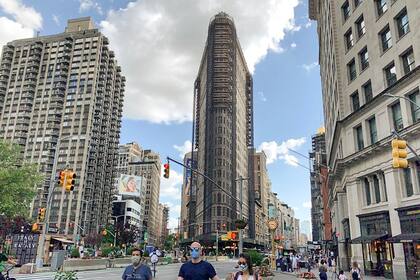 El edificio Flatiron que solía llamarse Fuller.