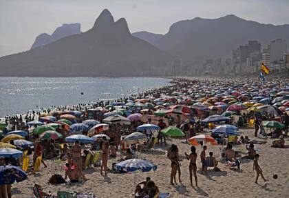 El edificio que alquiló Agustina en Río de Janeiro estaba cerca de la playa de Ipanema