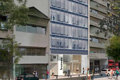 El edificio se encuentra casi terminado.