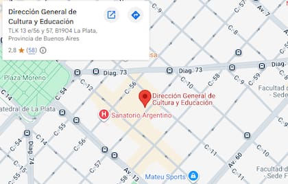 El edificio se encuentra en pleno centro platense