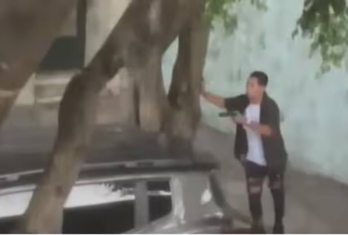 Filmagem em Vila Crespo. A testemunha que disparou 14 tiros mostrou o policial bêbado. Filmagem em Vila Crespo. A testemunha que disparou 14 tiros mostrou o policial bêbado.