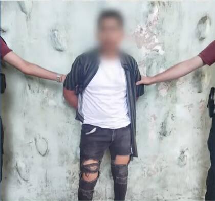 El efectivo fue reducido luego del incidente