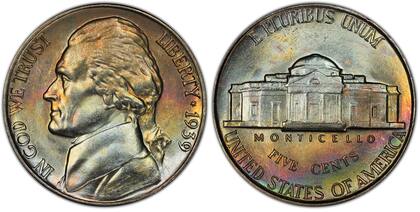 El ejemplar de 1939 fue vendido por US$23.500 debido a un error de acuñación