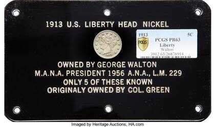 El ejemplar de George Walton fue vendido en Heritage Auctions por US$3.172.500