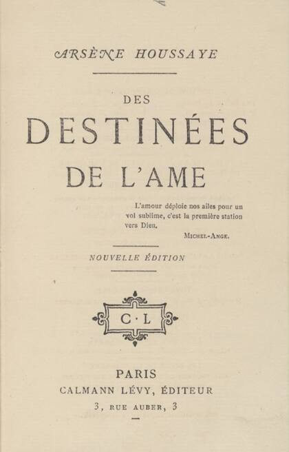 El ejemplar del tratado francés del siglo XIX sobre el alma humana que retiró la Biblioteca de Harvard