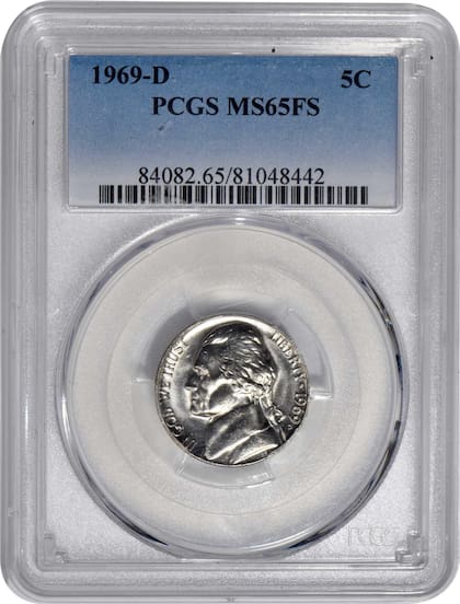 El ejemplar es el único calificado como MS65 debido a su estado de conservación