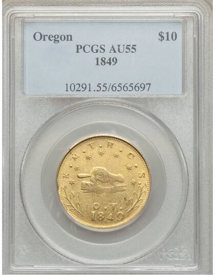 El ejemplar fue calificado como AU55 por su estado de conservación