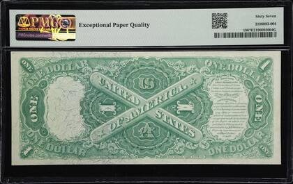 El ejemplar fue calificado como EPQ 67 debido a su estado casi perfecto de conservación