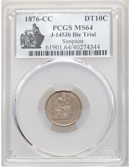 El ejemplar fue calificado como MS64 debido a su buen estado de conservación