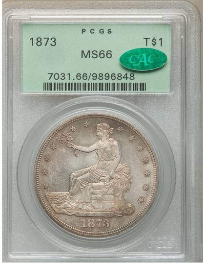 El ejemplar fue calificado como MS66 debido a su buen estado de conservación