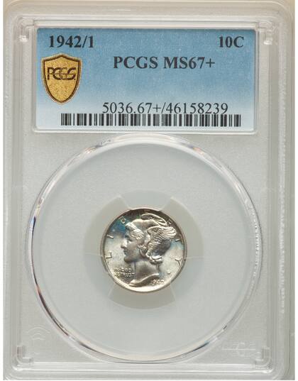 El ejemplar fue calificado como MS67+ debido a su buen estado de conservación