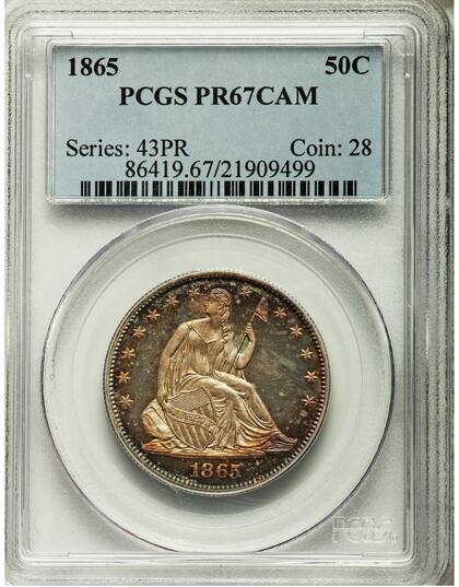 El ejemplar fue calificado como PR67CAM debido a su buen estado de conservación y detalles bien definidos