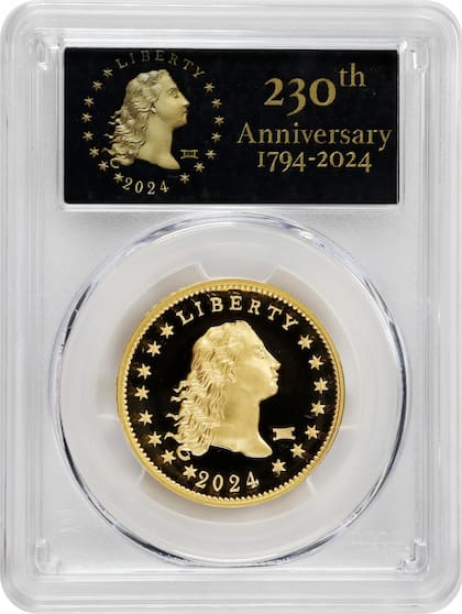 El ejemplar fue lanzado como una edición especial de aniversario del primer dólar estadounidense