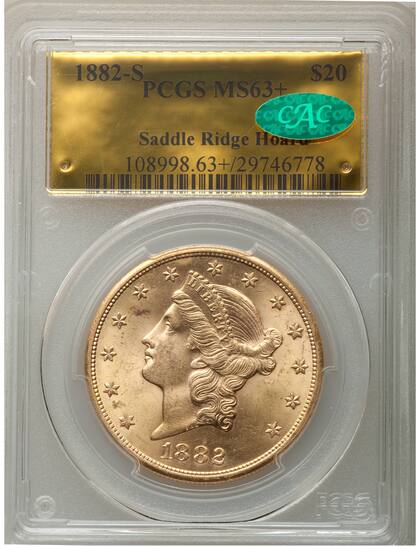 El ejemplar logró la calificación MS63+ debido a su estado de conservación