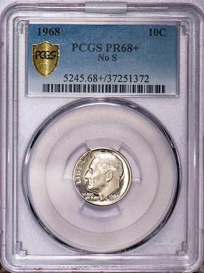 El ejemplar recibió la clasificación de PR68+ debido a su buen estado de conservación