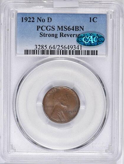 El ejemplar valioso alcanzó la calificación de MS64BN por PCGS