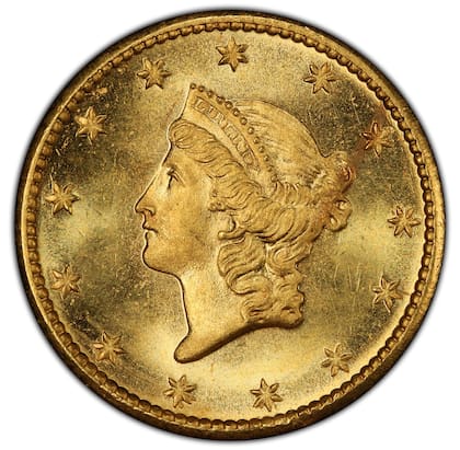 El ejemplar valioso fue acuñado en 1849