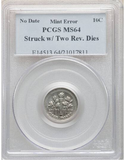 El ejemplar valioso fue calificado como MS64 debido a su buen estado de conservación, a pesar del desgaste visible por el mal uso del troquel