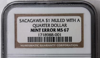 El ejemplar valioso fue calificado como MS67 debido a su excelente estado de conservación