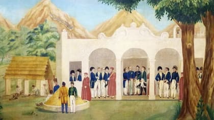 El ejército de Iturbide ayudó a reprimir a los opositores a la unión con el imperio de San Salvador