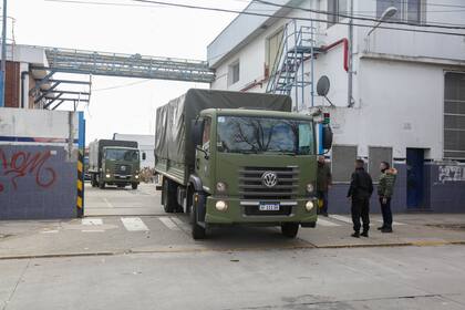 El Ejército distribuyó alimentos